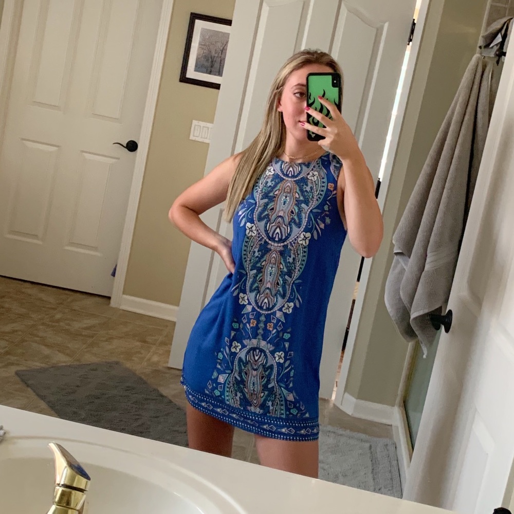 Urban Outfitters Open Back Frock Dress